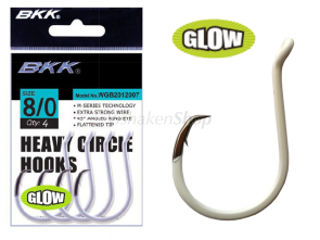 BKK Heavy circle hook model GLOW